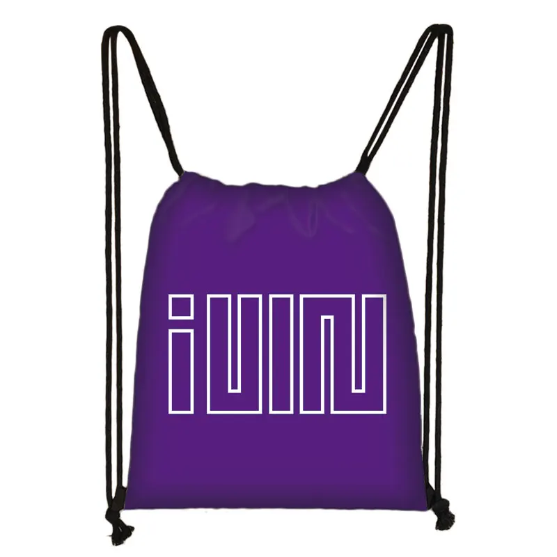 Kpop-bolsas de I-DLE con cordón Aublum I Feel, bolsas de almacenamiento al aire libre para viaje, soporte para zapatos, Soyeon/YUQI/Shuhua