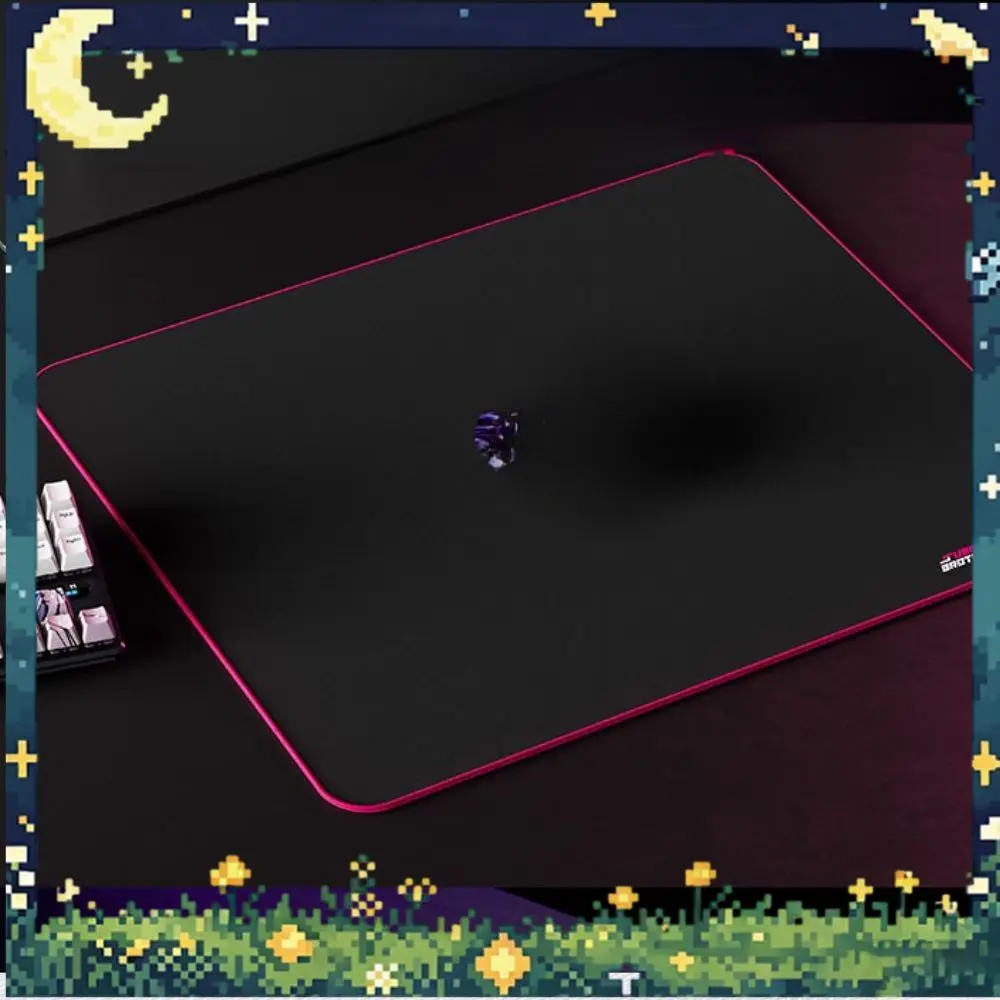 Pulsar eS Saturn Pro Gaming Mouse Pad Susanto Brothers Edition XL Soft 490x420mm Black Low Profile Stitched Edge