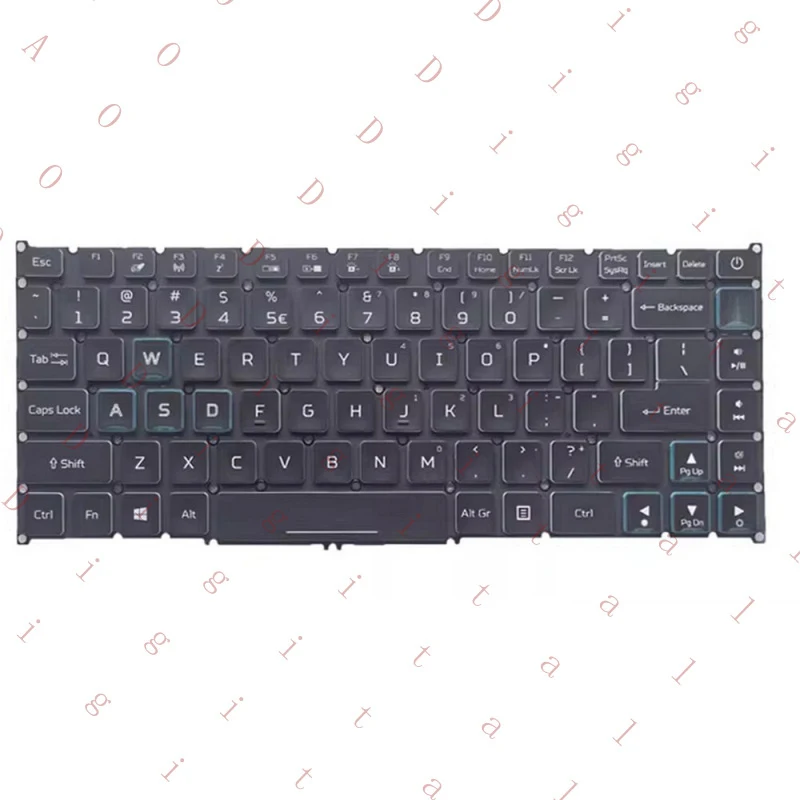WW For ACER Predator TRITON 500 PT515-51 N18W3 CN715-71 Laptop Keyboard wi/ Backlit