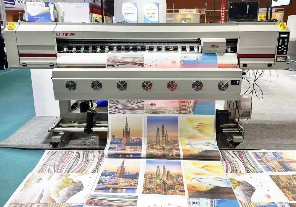 LETOP 1.6M 1.9M Eco Solvent Multifunctional Inkjet Printer Chinese Jato Tinta Impressora 1200dpi Plotter Print Digital Printers