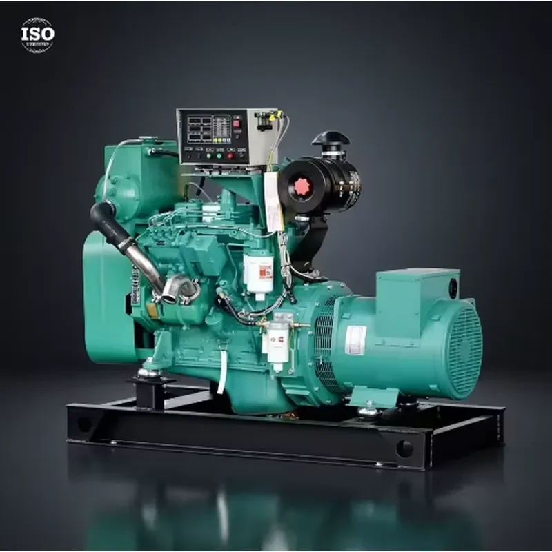 50KW 500KW Marine Diesel Generator Set 1800RPM 60Hz 220V 380V Prime Power Genset Engine for Boat Ship Industrial Use RS485