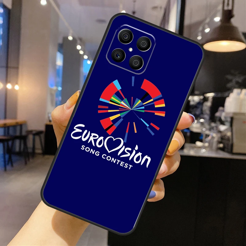 Eurovision Song Contest Funda For Honor 600 Pro 200 400 70 90 Win RT X8b X8c X9a X9b X9c X9d Magic 7 6 5 8 Lite Case