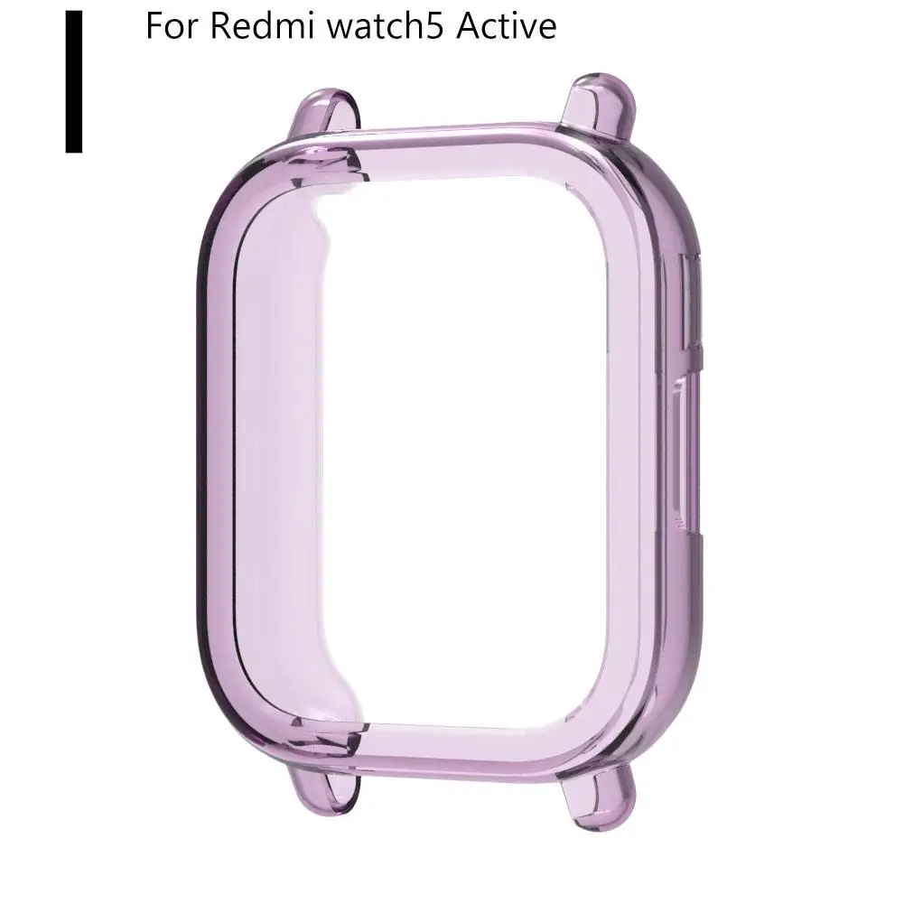 ป้องกันกรณีสําหรับ Redmi watch5 Active Screen Protector สําหรับ Redmi Watch5 Lite pc 2in1 Shell + กระจกนิรภัย C1G6