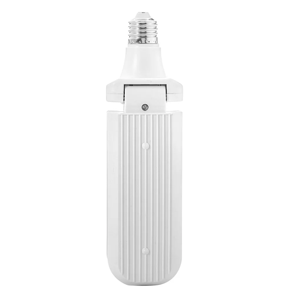 

Foldable LED Light Bulb 60 W 4 Blades E27 Base Deformation Lamp Garage Home Lighting No Glare Flicker Easy Install Energy Saving
