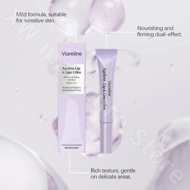 VIARELINE Facial Care Cream Daily Moisturizing and Nourishing Facial Skin Hydrating and Softening Skin Care Cream 8g
