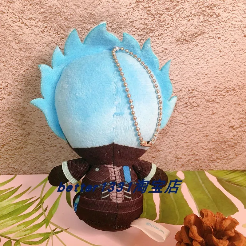 Original Disney Twisted Wonderland Sunrise Plüsch-Schlüsselanhänger, gefüllter Puppen-Charm, weiche Mini-Figur, Spielzeug