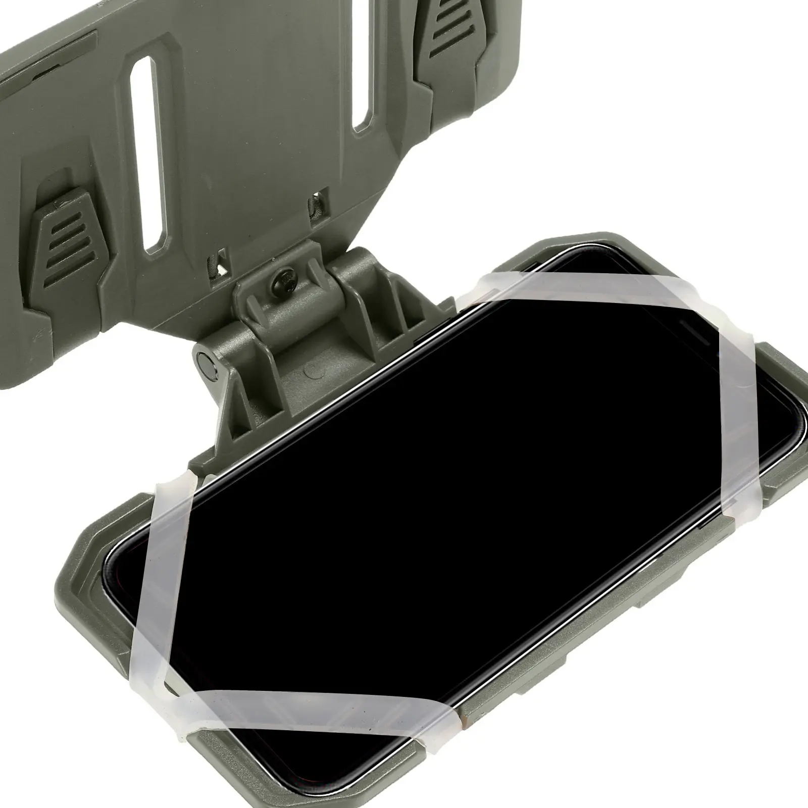 Chest Phone Holder with Foldable Navigation Board Outdoor Hiking Vest Mount Hands Free Gear Carrier