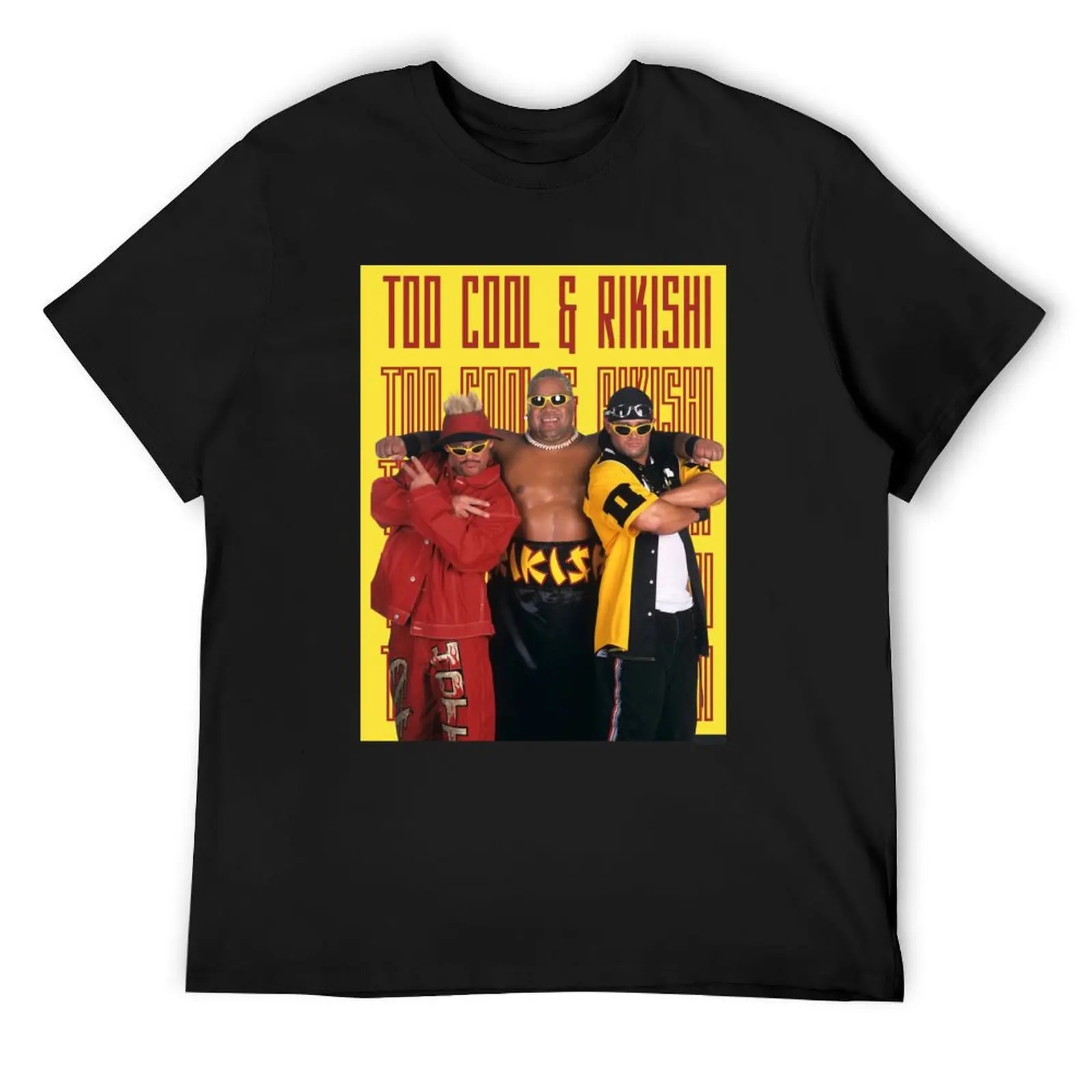 

Too Cool _amp_ Rikishi - WWF T-Shirt blacks sublime hippie clothes T-shirt men