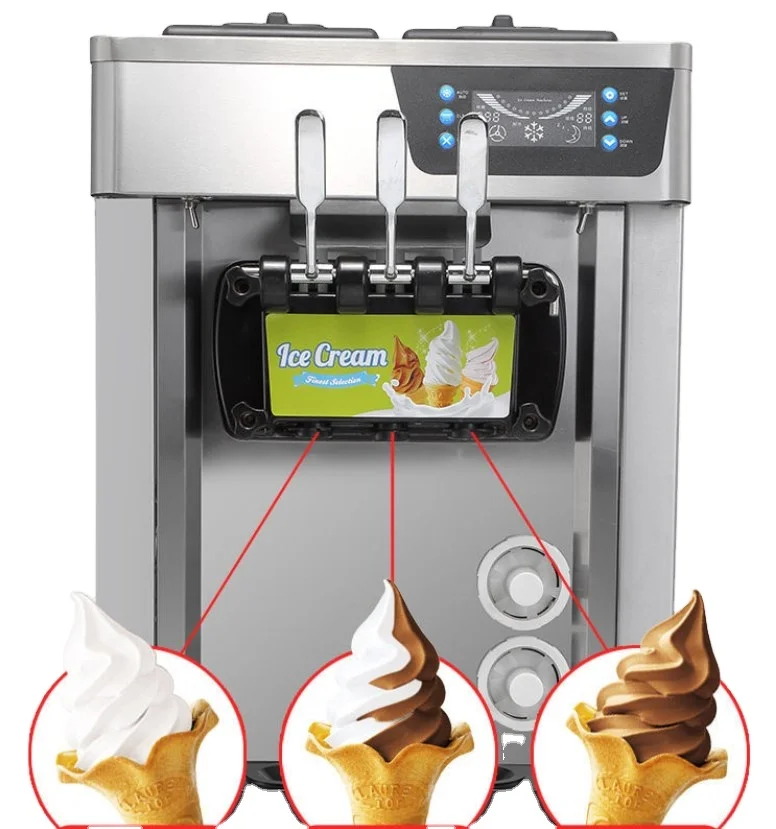 Machine For Making Ice Cream Soft Ice Cream Machine Ice-Cream Machine