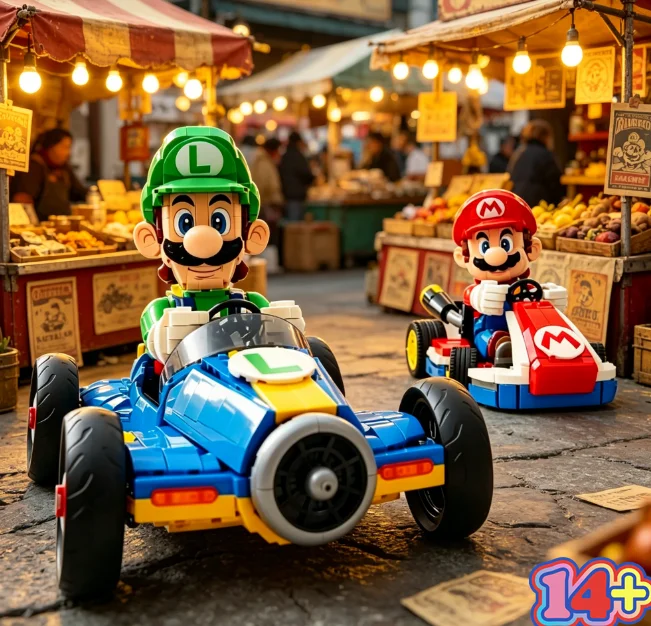 new-arrival-classic-game-series-kart-72037-72050-building-blocksracing-car-model-toy-for-adults