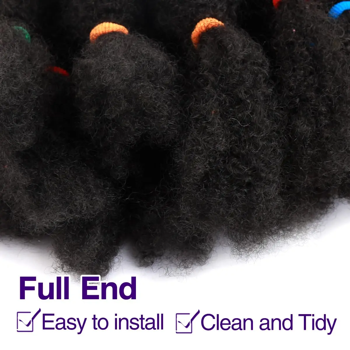 الضفائر الشعر الأفرو غريب السائبة الأفرو مجعد الشعر الاصطناعية قصيرة 12 "الكروشيه تجديل وصلات شعر للنساء الأفريقيات الأمريكية