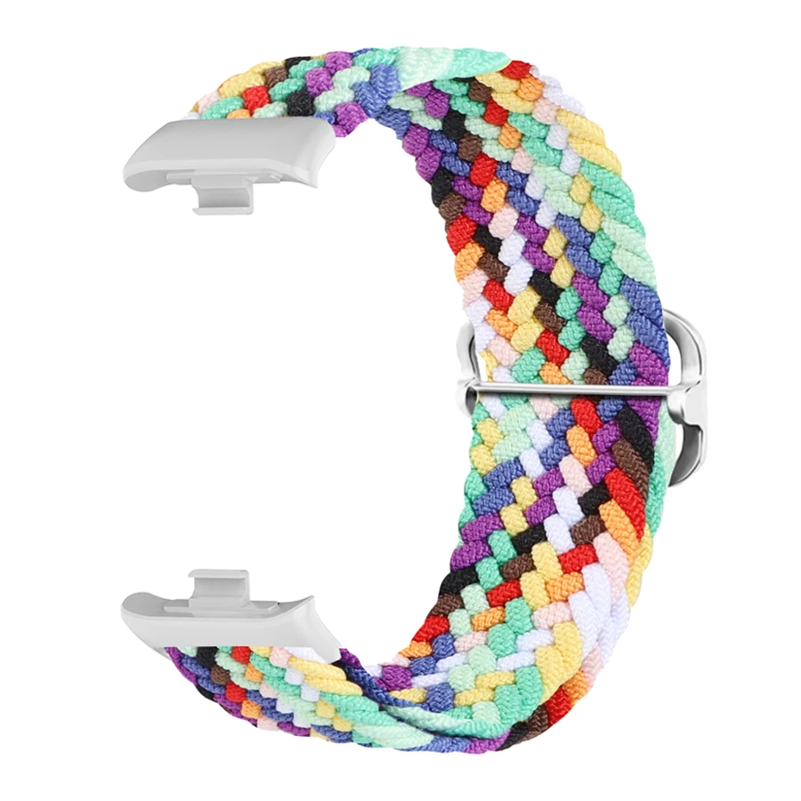 Nylon Braided Strap for Xiaomi Mi Band 8/9/10 Pro Bracelet Smart Watch Sports Comfortable Wristband for Redmi Watch 4 5 6 Band - view 4