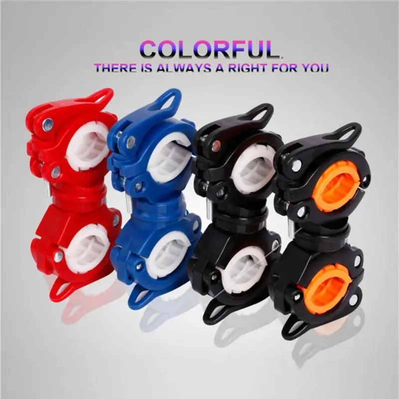 360 ° Rotatable Flashlight Lamp Holder Фонарик Adjustable Light Bracket Anti-skid Flashlight Lamp Holder Bicycle Accessories