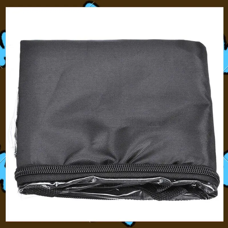 

Promotion! 5X Large Clear Holds DVD CD Storage Holder Easy Zip Closure Carry Bag Organizer