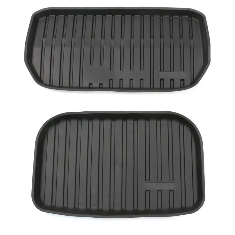 2021 For T-esla Model3 Trunk Mat Tesla Front Trunk Mat TPE Injection Molding Foot Pad Good Quality