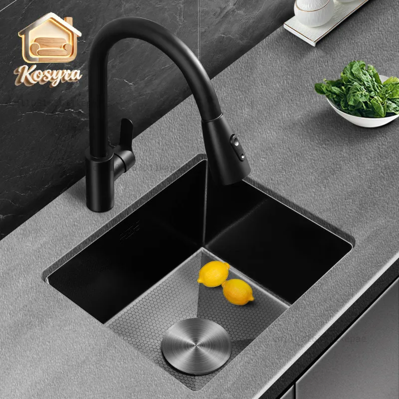 

Nano honeycomb embossed kitchen stainless steel mini small size sink single sink vegetable basin under counter bar sink