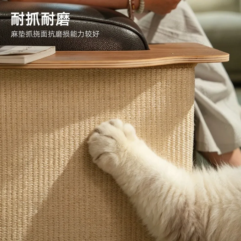 Sisal Cat Tree Cat Scratching Post with Perch for Climbing Scratching