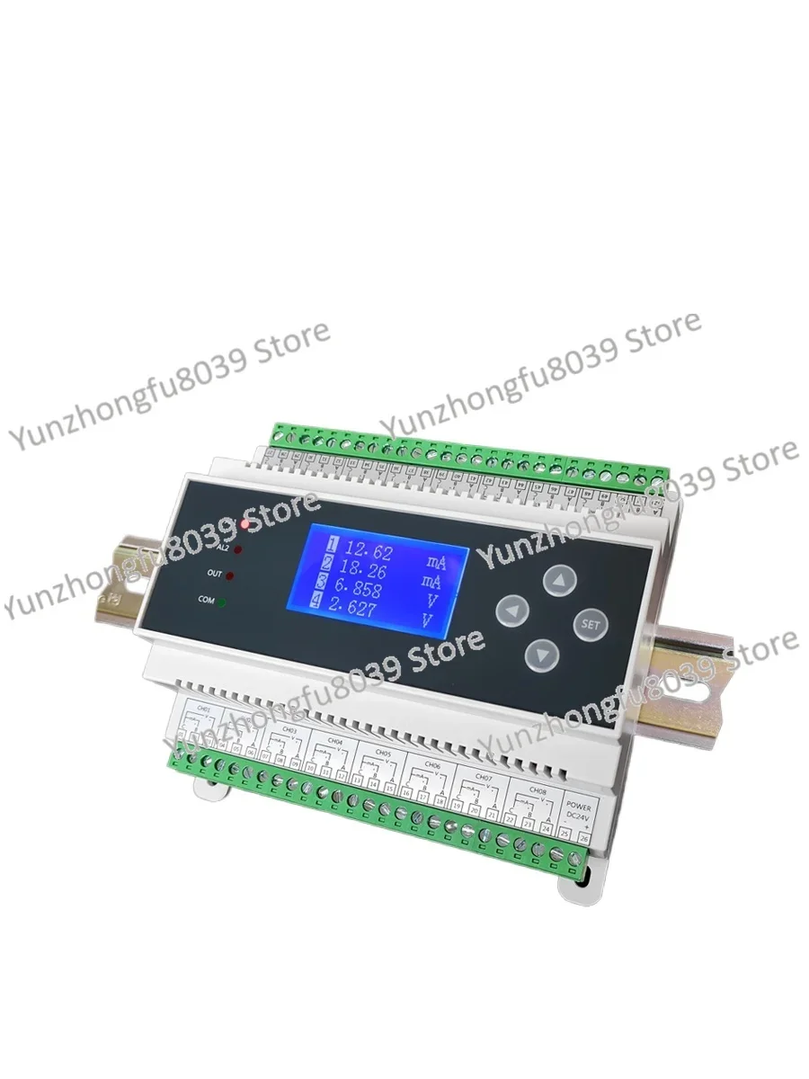 Analog 4-20mA/0-10V collector current conversion rs485 module thermocouple resistance temperature acquisition card