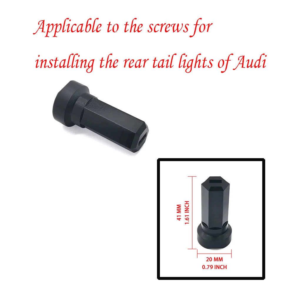 

Durable Car Taillight Tail Lamp Securing Fixing Screw 8P0945300 Rear Light Housing Screw for TT A3 A6 Automotive Parts