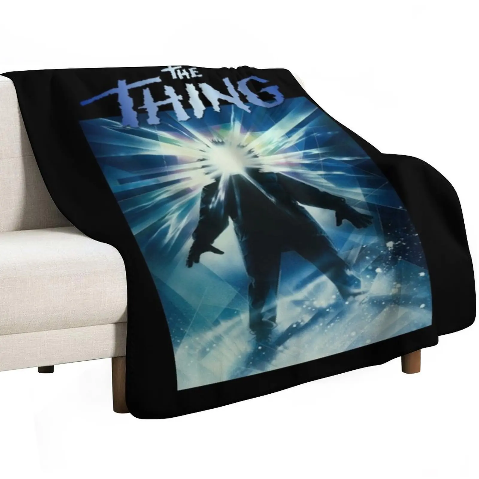 The Thing (1982) Throw Blanket decorative Nap Personalized Gift Sleeping Bag For Baby Flannel Blankets