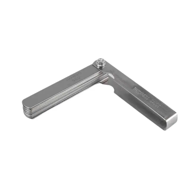 AC88-160 Set Distance Gauge Feeler Gauge Valve Teaching Feeler Gauge 0.04-0.88 Mm Gap Dimension