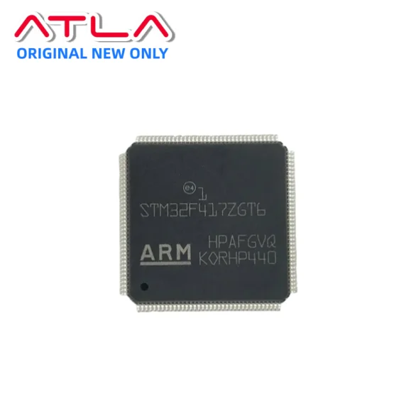 

1-10PCS STM32F417ZGT6 QFP-144 Industrial-Grade MCU with 3x12-bit ADC 2xDAC 17xTimers and Advanced Motor Control Peripherals