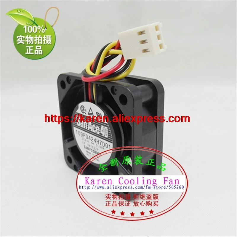 109P0424H7D01 DC24V 0.08A 40*40*15MM Alarm Signal FANUC system cooling fan 109P0424H7D09