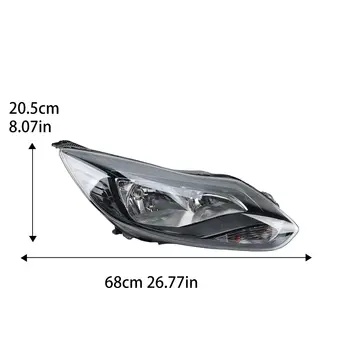 適用於福特福克斯 Mk3 Zetec 和 Titanium 2011 2012 2013 2014 2015 的頭燈總成(2 個) 大燈更換 汽車配件 10 最佳銷售 福特鈦金版 - №10