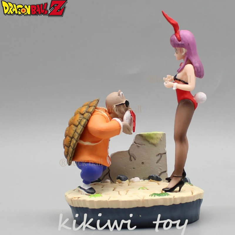 10Cm Drakenbal Z Anime Figuur Bulma Meester Roshi Actie Figuren Bunny Meisje Beeldje Model Pvc Collectie Standbeeld Verjaardag Speelgoed