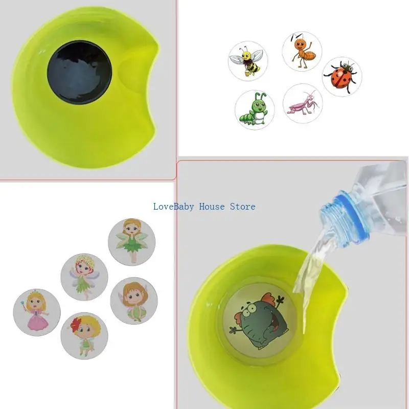 

BX0D Potty Training Stickers Toilet Targets Sticker Reusable Potty Targets for Kid