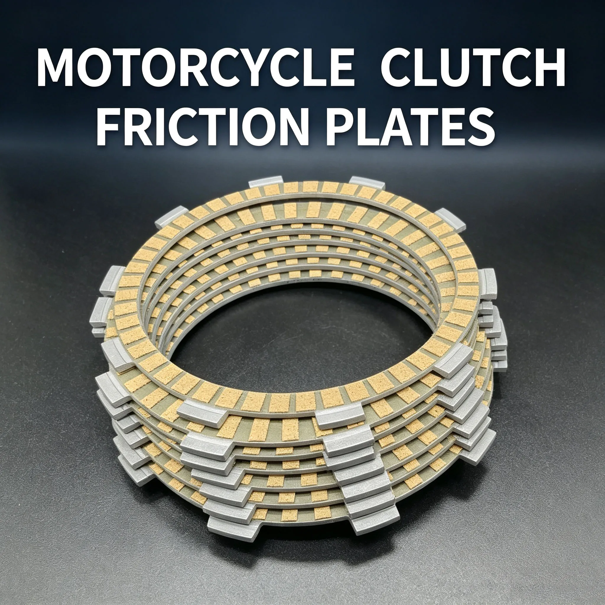 Clutch Friction Plates Fits Honda CB400SS SS2-NC41 2001-2005  CL400 NC38 1998-2003