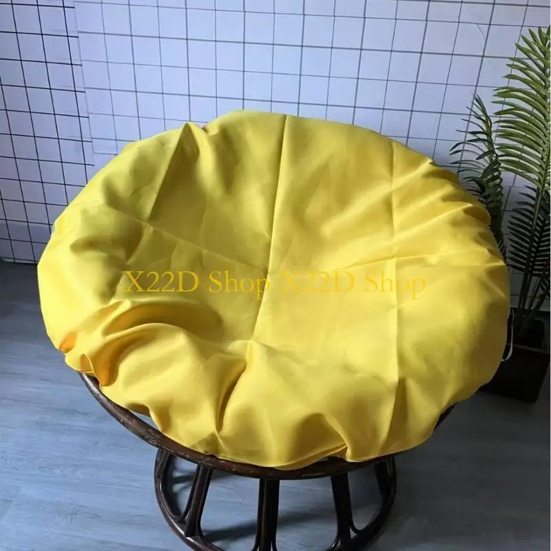X22D Machine Washable Double Papasan Chair Cushion Cover Waterproof With Zippered