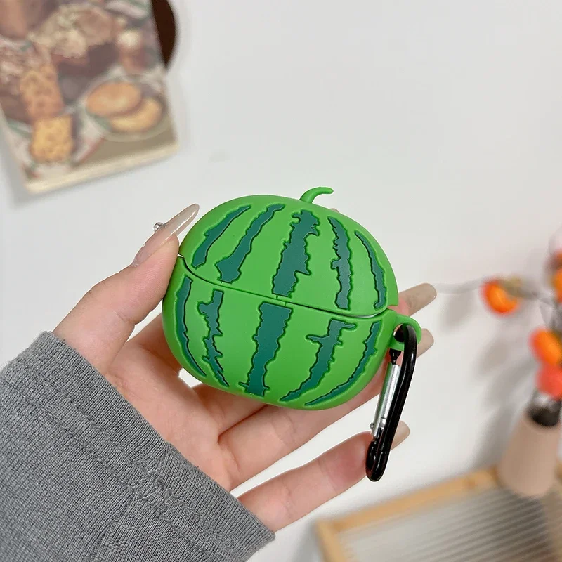 Watermelon Cute Lovely Case for Samsung Galaxy Buds Pro Live FE 2 Buds2 Pro Cover Protective Shell for GalaxyBuds 3 Buds3