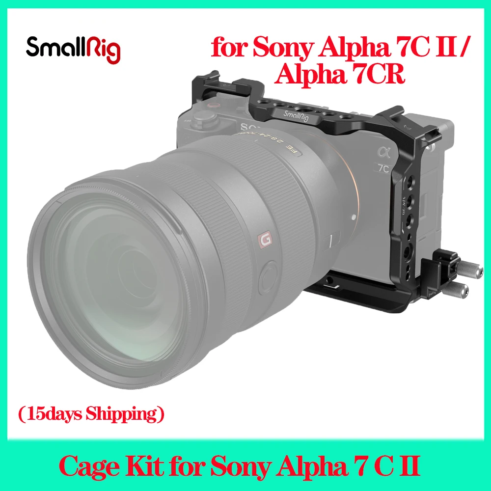 

Комплект клетки SmallRig для Sony Alpha 7 C II / Alpha 7 CR 4422, нижняя Монтажная пластина для Sony Alpha 7C II / Alpha 7CR с Arca-Swiss