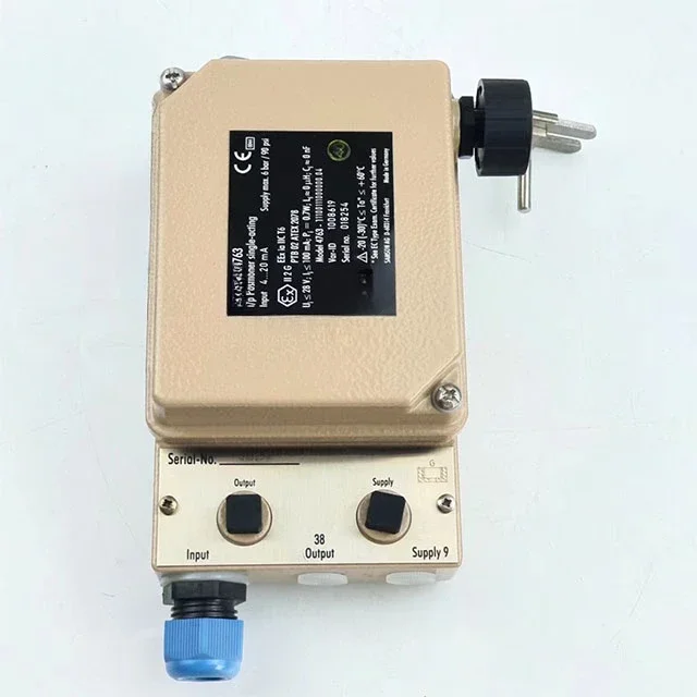 Single Acting Type 4763 Model 4763 - 11100111000000.04 Electropneumatic Valve Positioner