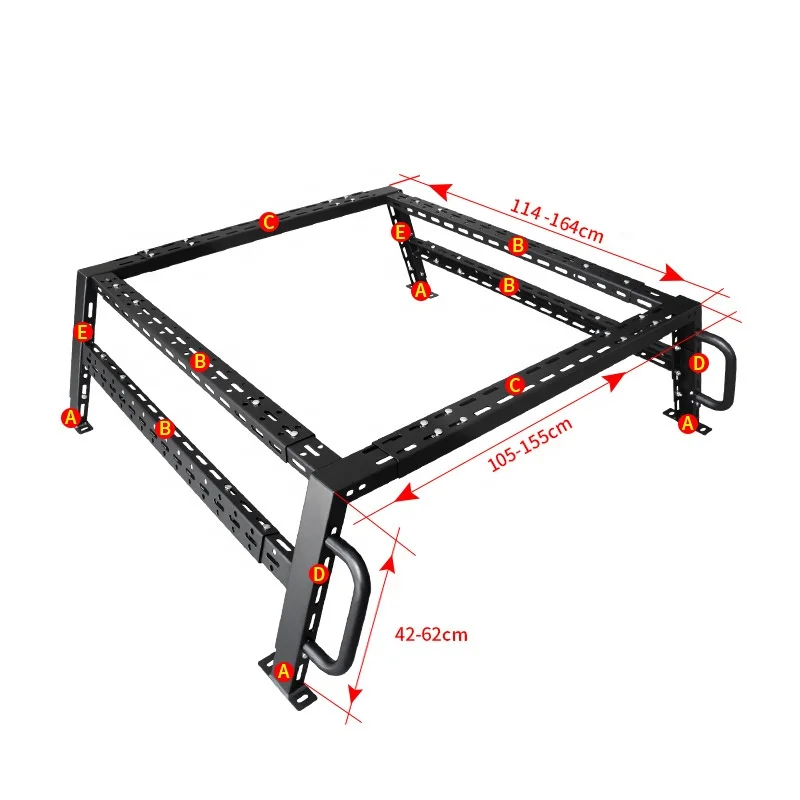 

Newest Design 4*4 Offroad Accessories Roof Luggage Rack Aluminum Alloy Car Roof Rack For 4Runner