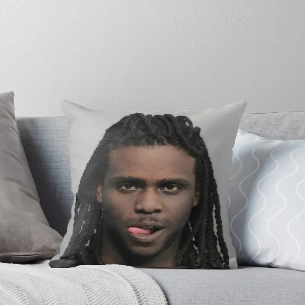 Chief Keef Mugshot Throw Pillow Marble Cushion Cover christmas decorations 2025 pillow