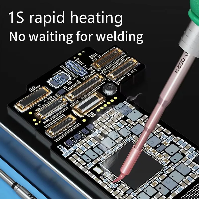 Soldering Iron Tips C210-020H/002H/018H Head Copper Integrated Heating Core for CellPhone Computer Motherboard Welding Iron Tips