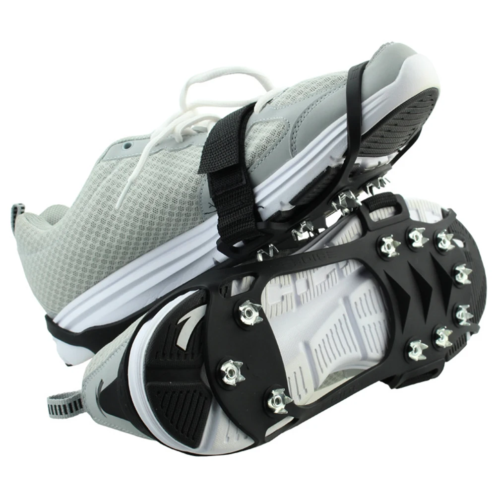 

Climbing Crampons Ice Cleats Shoe Cover for Hiking Spikes Grips Shoes Non-slip Snow
