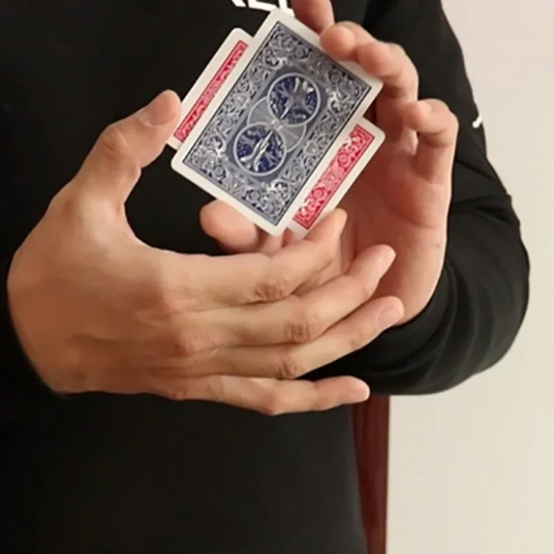 

Speed of Light Through 2.0 Magic Tricks Playing Card Transport Magia Magician Close Up Street Illusions Gimmicks Mentalism Props