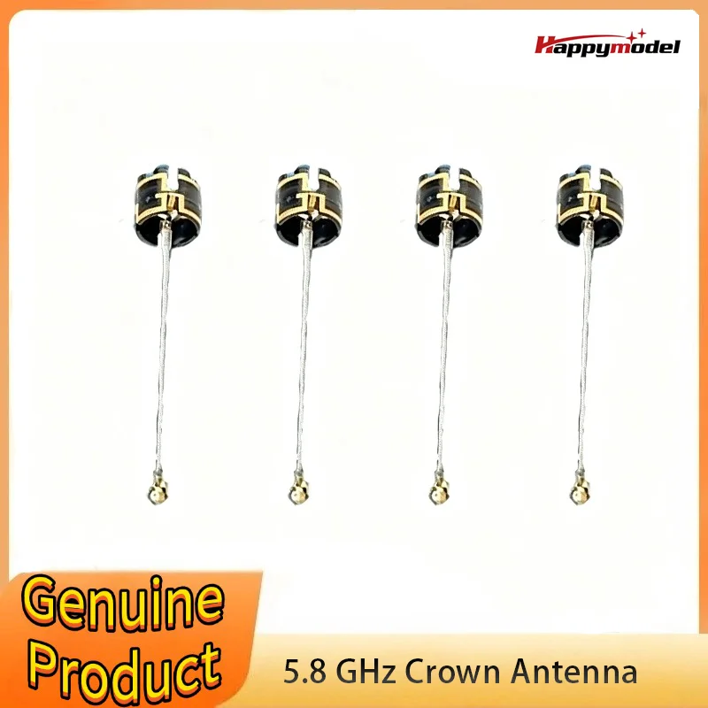 Happymodel 5.8G Crown LDS Antenne RHCP/LHCP für Micro FPV Whoops für RC FPV Langstrecken-Renndrohnen und Flugzeuge