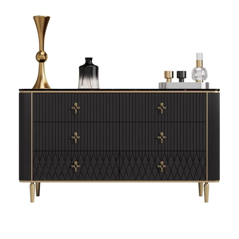 

Minimalist chest cabinet bedroom light luxury drawer storage cabinet modern simple entrance cabinet living room