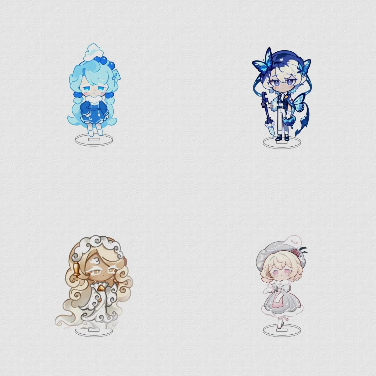 

10CM Hot Anime Cookie Run: Kingdom Acrylic Stand Model Cosplay Characters Ornament Accessories Goods Christmas Gifts