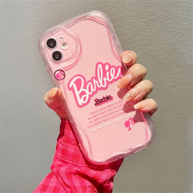 Pink Barbies Silicone Phone Case For Samsung Galaxy S24 S23 S22 Ultra S21 S20 FE A14 A24 A25 A23 A33 A53 A34 A54 TPU Back Cover