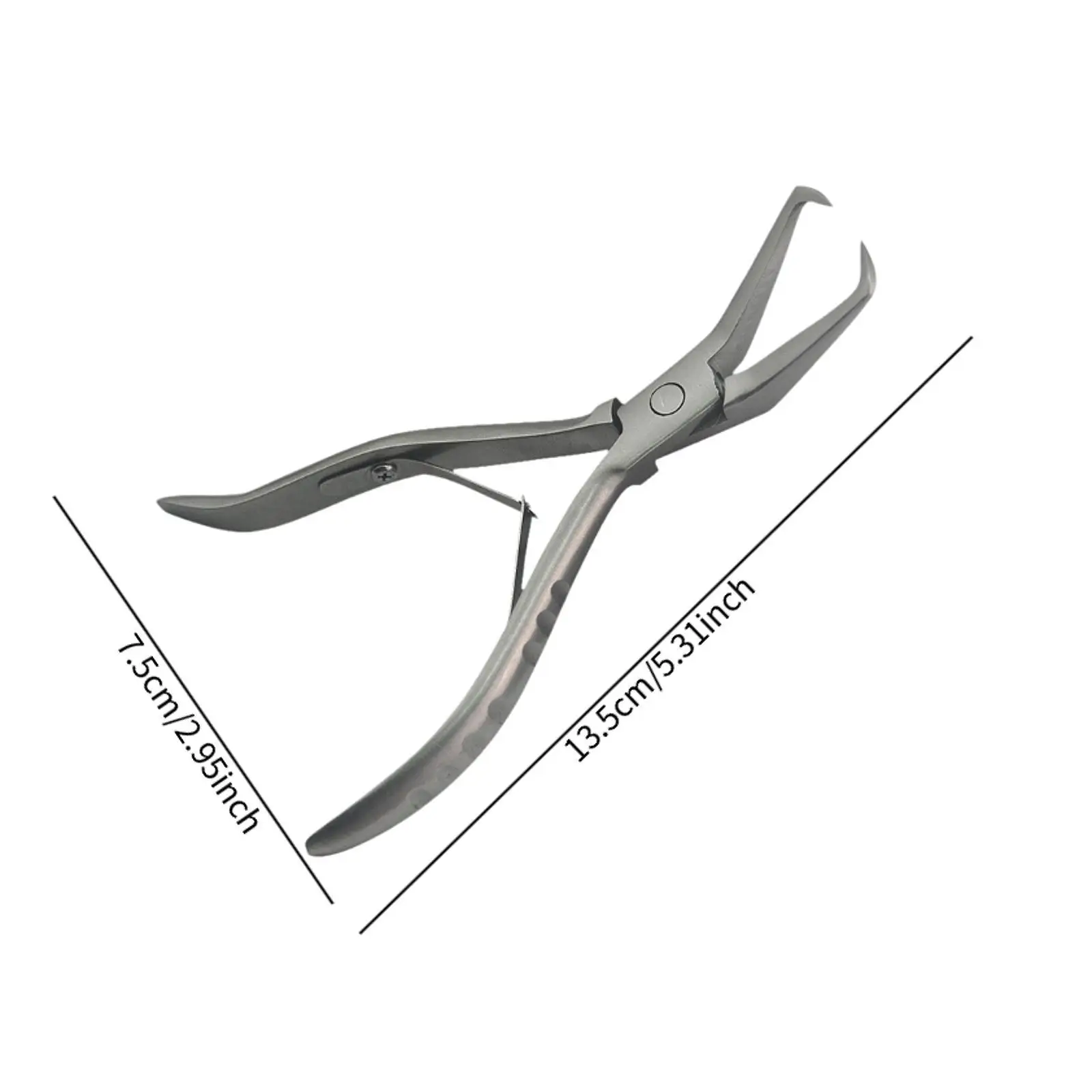 الشعر التمديد ذو طيات ختم ذو طيات مكافحة زلة مقبض الفولاذ المقاوم للصدأ أداة التصميم لصالونات الحلاقة DIY بها بنفسك إكسسوارات الشعر