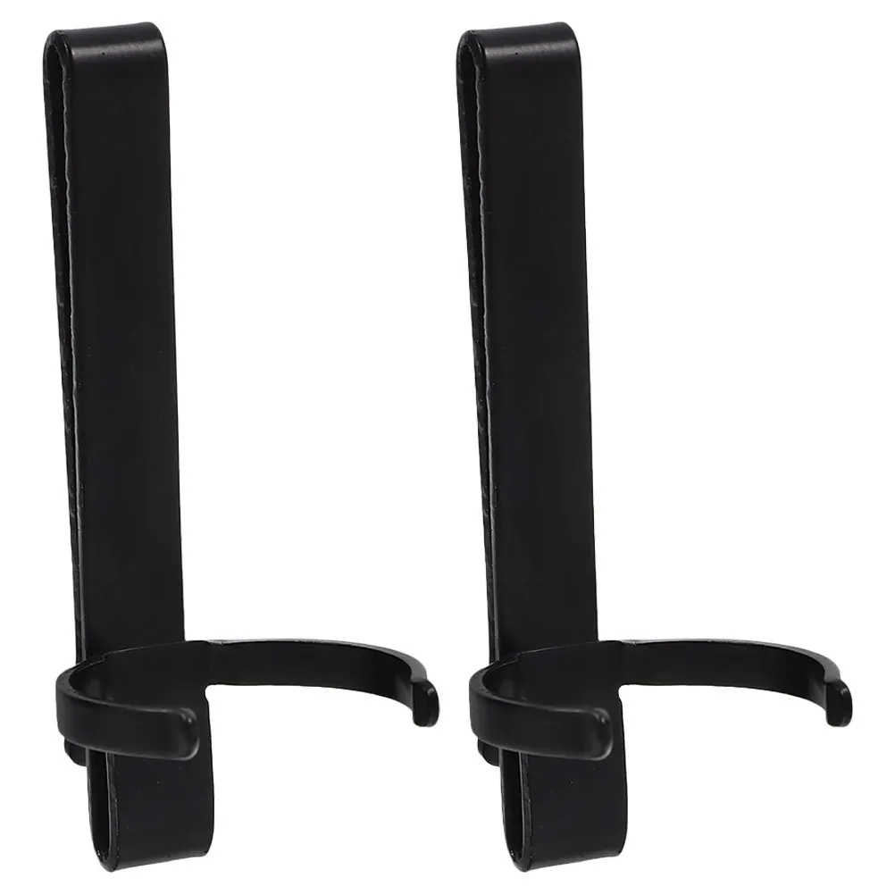 

2Pcs Flashlight Belt Clip Metal Pocket Clip Adjustable Pen Light Holder Outdoor Camping Hiking Torch Accessory Replacement