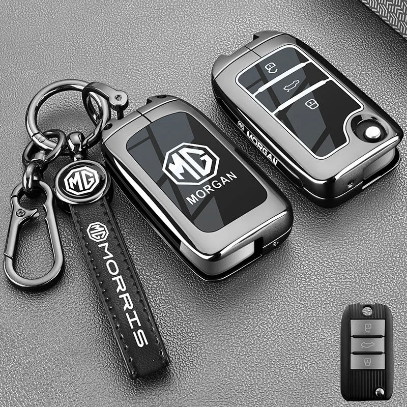 سبائك الزنك سيارة مفتاح بعيد حامي غطاء قذيفة ل Roewe RX5 MG3 MG5 MG6 MG7 MG ZS GT GS 350 360 750 W5 اكسسوارات