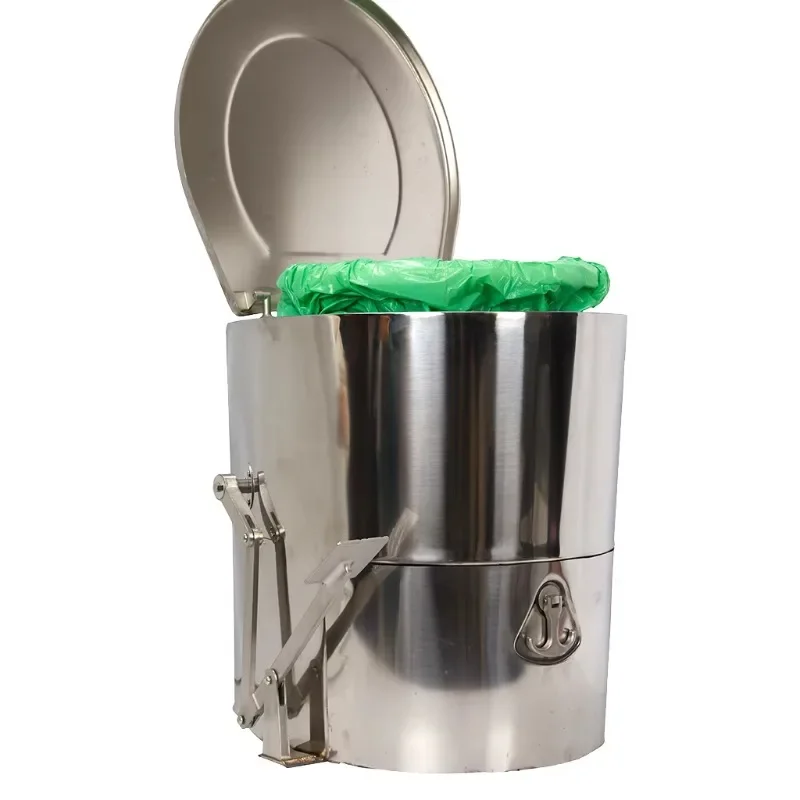 exquisite craftsmanship Mobile portable toilets for elderly water saving and flush-free steel materials for bathrooms