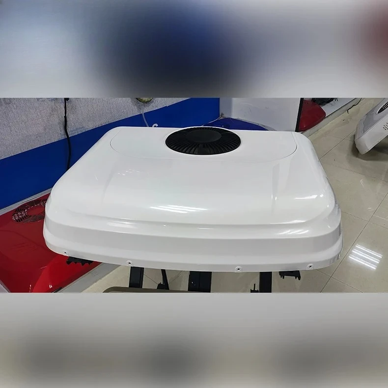New Design DC Inverter 12V 1900W Cooling Capacity Rooftop Parking Air Conditioner For Trucks Vans RVs