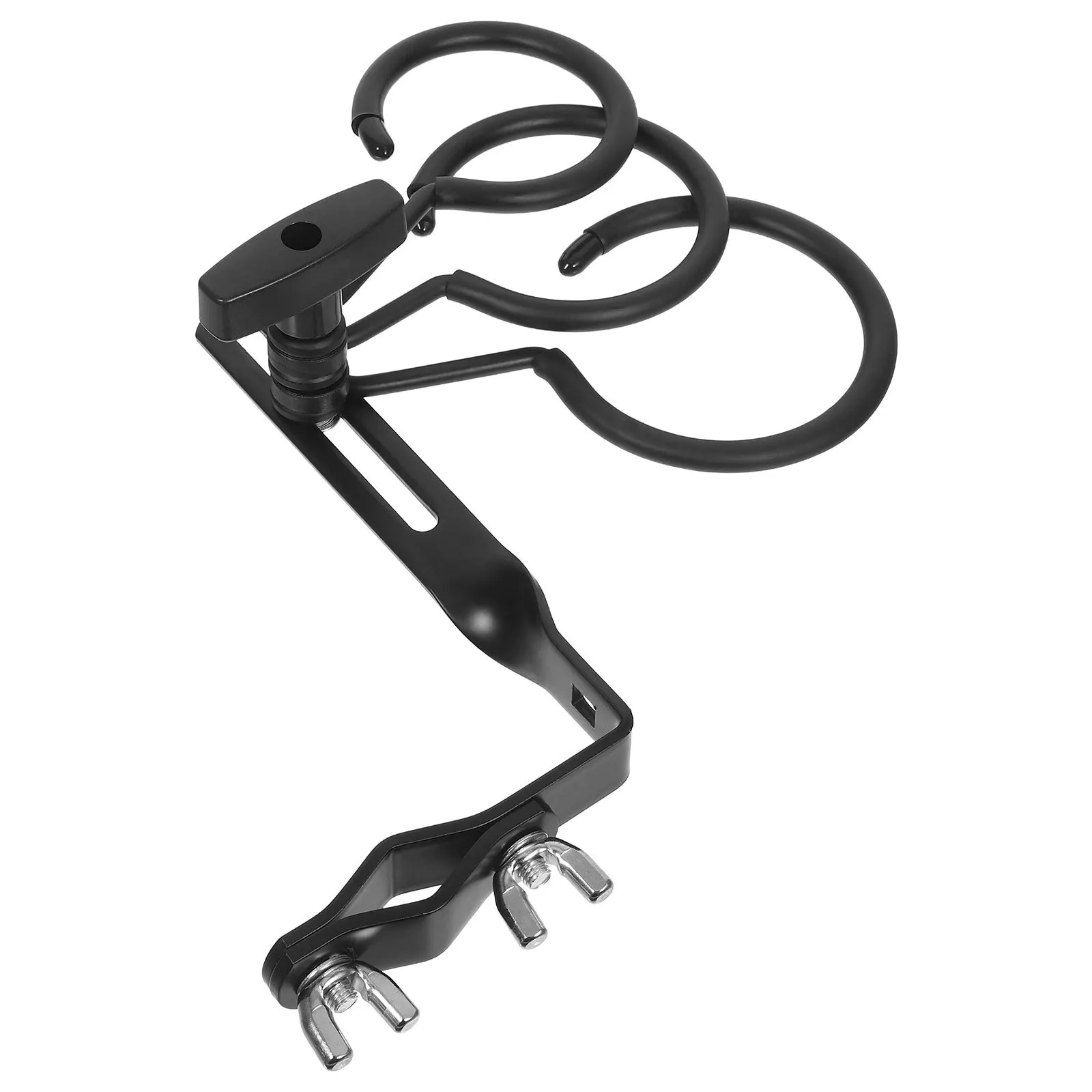 

Triple Holder Universal Wind Instrument Stand Metal Clamp Rack For Trumpet Trombone French Horn Saxophone Studio Stage Gig